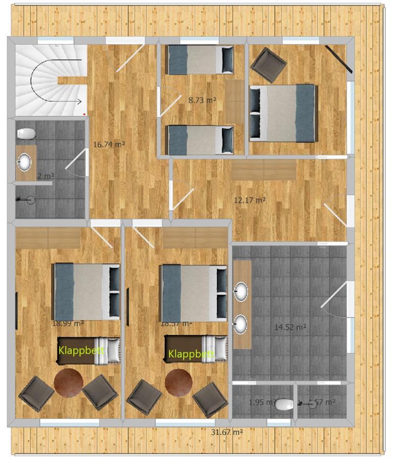 Chalet Murmi Uttendorf Zewnętrze zdjęcie
